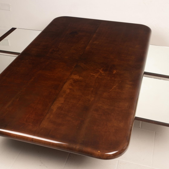 Table basse modèle 2315 en parchemin par Giorgio Tura pour Aldo Tura Milano, 1980 – Tables basses (photo 19 of 27)