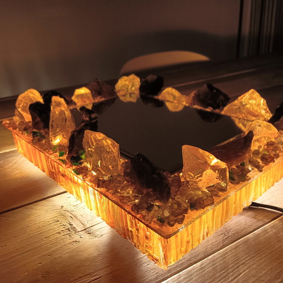 Image 1 of Lampada da parete Cosack Leuchten in vetro cristallo-bronzo