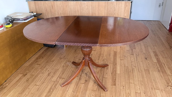 Image 1 of Classic extendable wooden dining table - 110cm