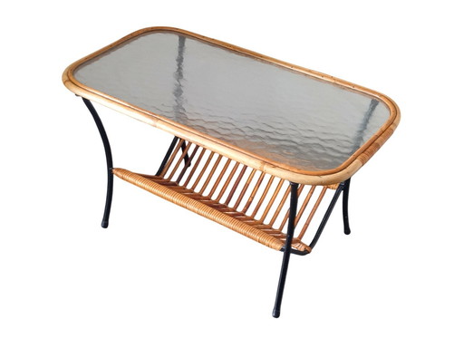 Table en rotin - Rohe Noordwolde - Vintage