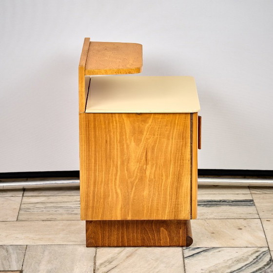 Image 1 of Set of two Art Déco nightstands by Jindřich Halabala, 1960s, Czechoslovakia
