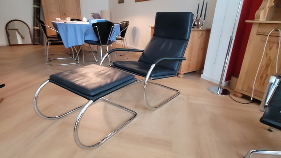 Image 1 of Tecta cantilever chair with stool D35-1 and C35i