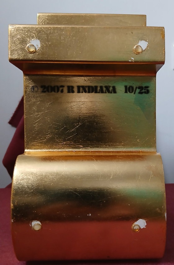 Image 1 of Indiana, Robert - LOVE / PREM - ceramic sculpture, 2007 - signed