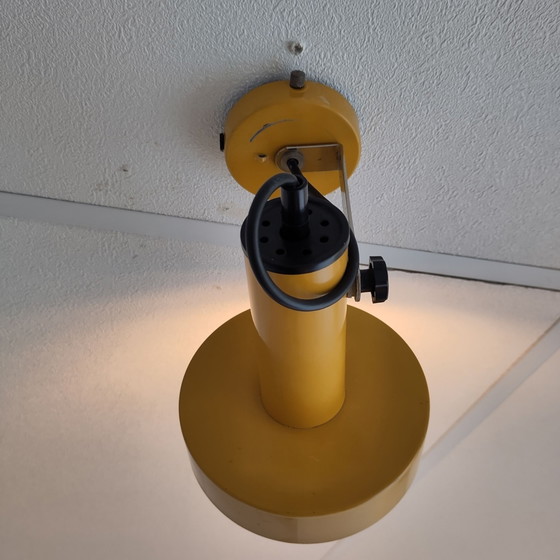 Vintage mid century modern ceiling light – Plastic, Metal (photo 4 of 13)
