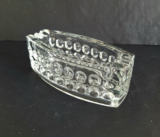 Image 1 of Cenicero Sklo Union Rudolf Jurnikl Rudolfova Glashutte años 60.