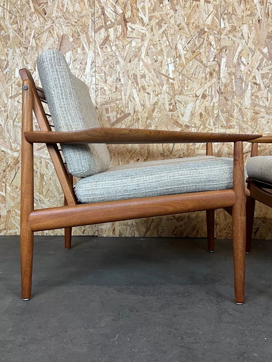 Image 1 of 2x 60s 70s teak Easy Chair Svend Aage Eriksen For Glostrup Design