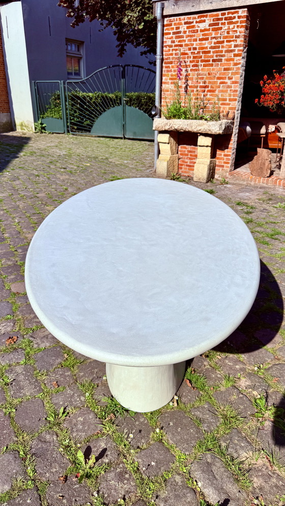 Image 1 of Handmade mortex dining table japandi style