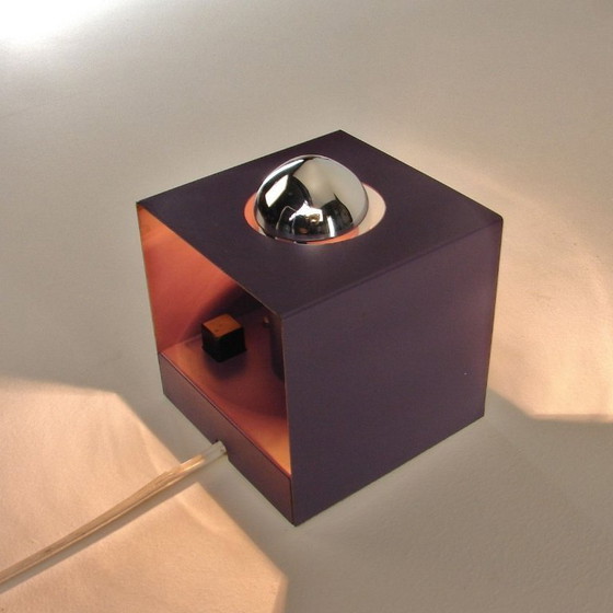 Image 1 of Kubus Space-Age wall/table lamp.