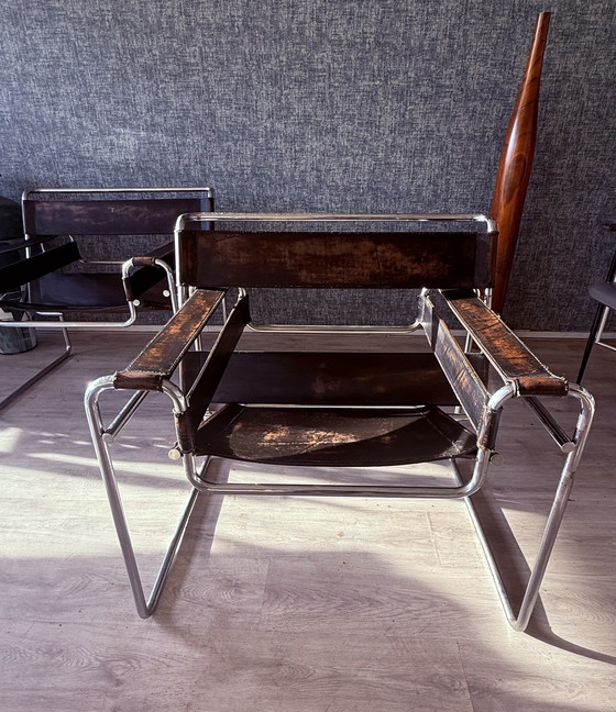 Image 1 of Vintage Gavina/Knoll Wassily B3 fauteuil, circa jaren 60