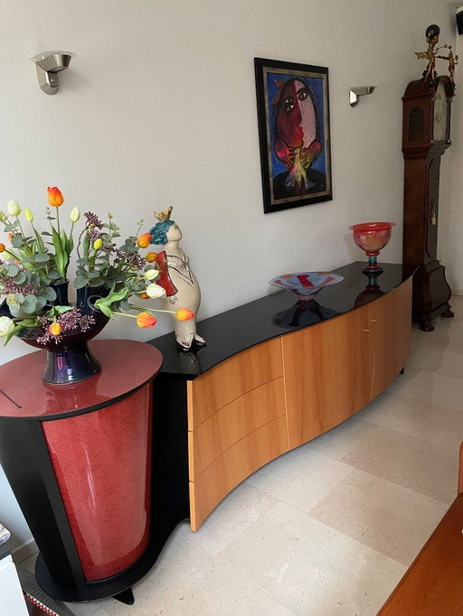 giorgetti sideboard with bar carousel