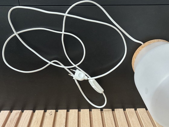 Image 1 of IKEA Sinnerlig Jaren 80 Tafellampe mattiertes Glas