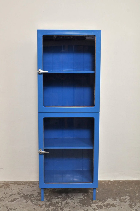 Image 1 of Vintage apothecary cabinet / display cabinet, 1970s