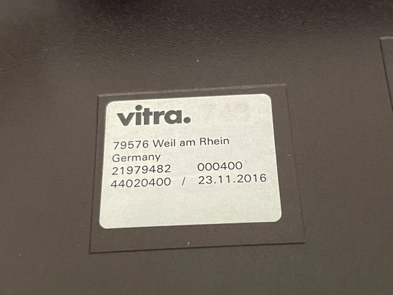 Image 1 of 4x Vitra HAL RE Sledge marrone