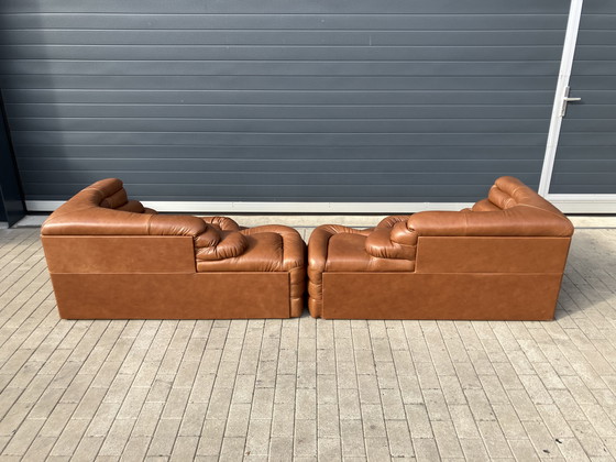 Image 1 of 2x De Sede Terrazza DS-1025 (elemento derecho e izquierdo) Coñac