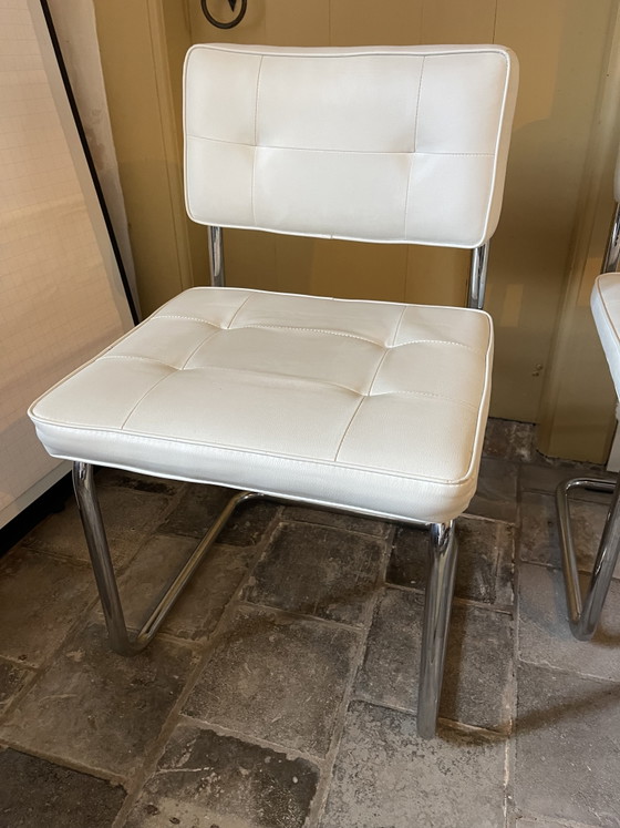 Image 1 of 4 sedie di design effetto Gispen