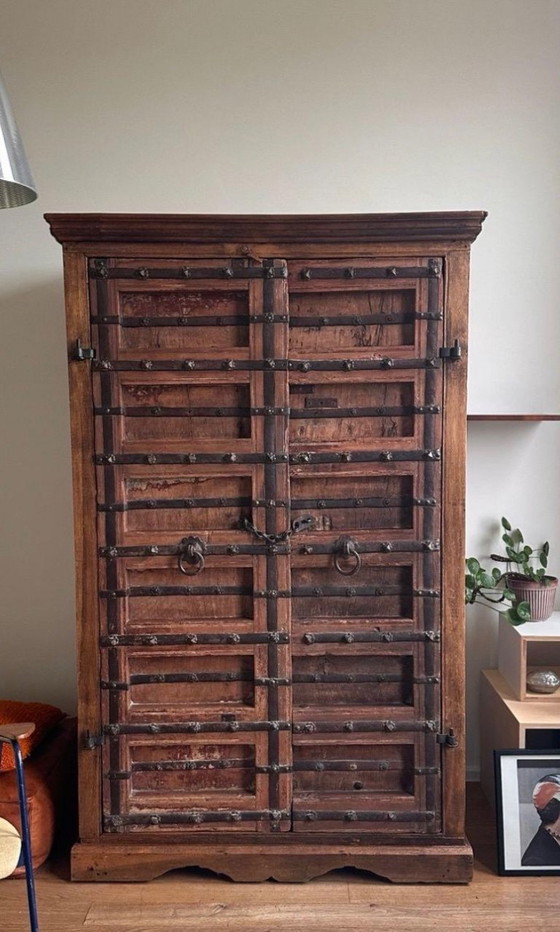 Antieke Indiase kast – Opbergkast, Wood (photo 5 of 5)