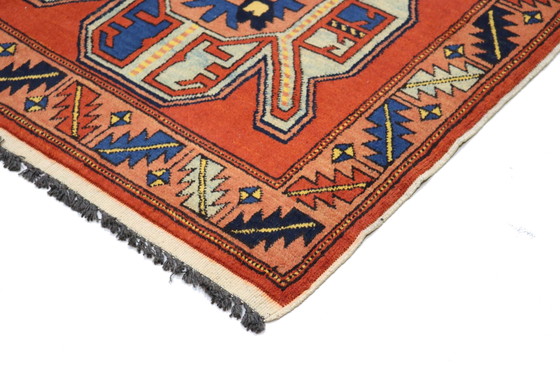 Image 1 of Russian Antique Caucasian Shirvan over 60 years - Kilim - 205 cm - 142 cm