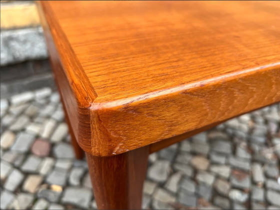 Image 1 of Danish Mid Century Teak Couch Tisch / Coffeetable Henning Kjærnulf für Velje Møbelfabrik