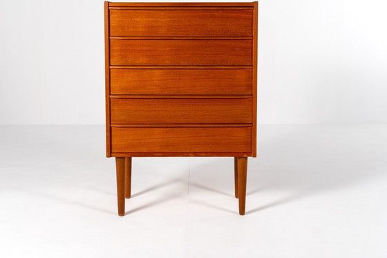 Image 1 of Vintage Mid-Century Teak Chest of Drawers, 1960s, Denmark