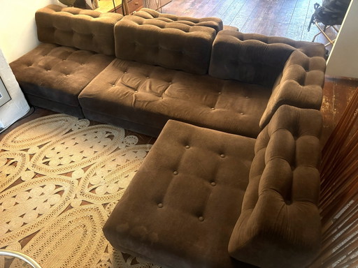 Modulares Eckschlafsofa 5 Elemente