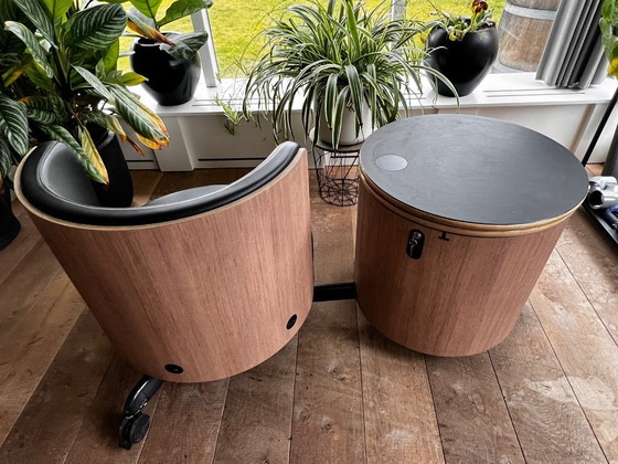 Image 1 of Gispen mobiele werkplek/kantoor