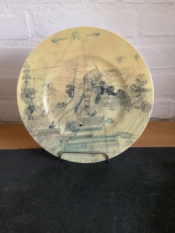 Image 1 of Drei Teller Villeroy&Boch Salvador Dalí.