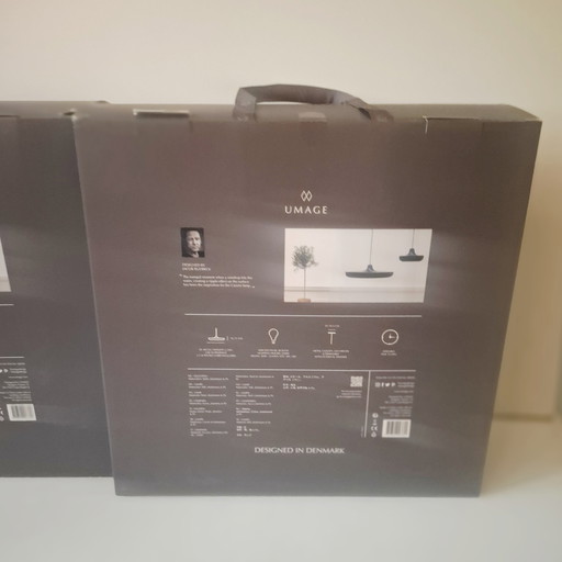 2 x Umage Cassini moyen noir