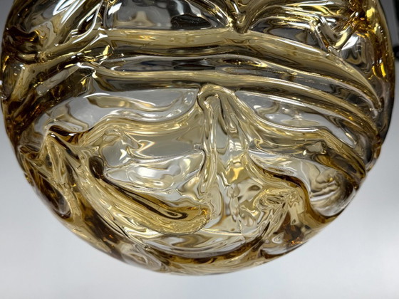Lampada a sospensione Globe degli anni '60/'70 di Doria Leuchten, Germania. – Lampade a sospensione, Metal (photo 9 of 14)