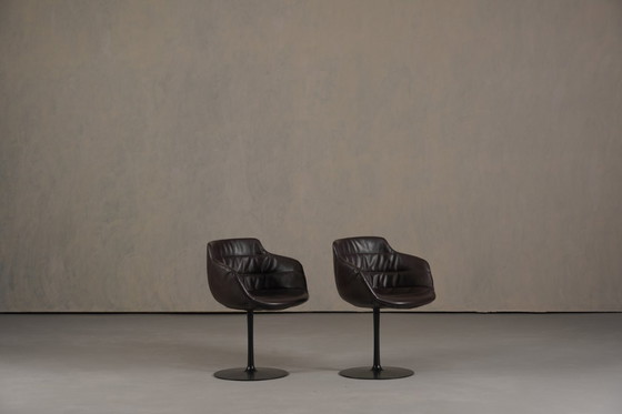 Image 1 of Flow fauteuils van Jean-Marie Massaud voor MDF, Italië, jaren 2000, set van 2.