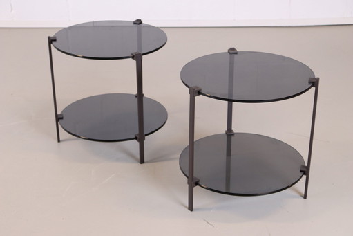 2x Ghyczy T79 bijzettafel rond