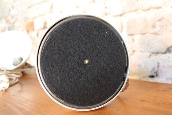 Image 1 of Kaiser Idell 6561 tafellamp in crèmewit * reliëf kathedraal * Bauhaus * jaren 1950 * Mid-Century * Vintage