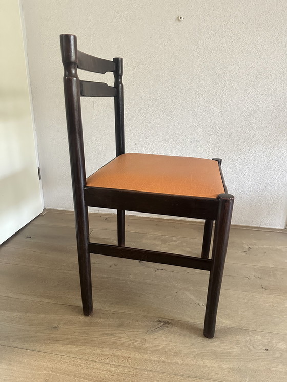 Image 1 of 2 x mid-century design eetkamerstoel 