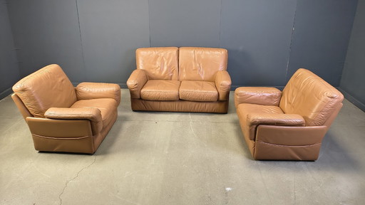 Set di divani vintage di Durlet, anni '80