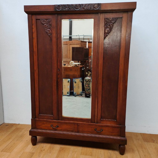 Vintage kledingkast garderobekast kleerkast demontabel.