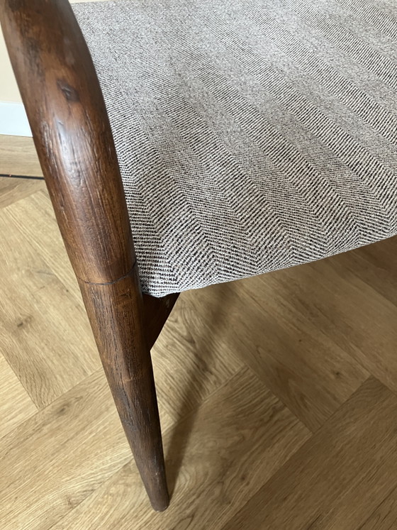 New! Dutchbone Torrance Dining Chair – Leather, Textile (photo 6 of 9)