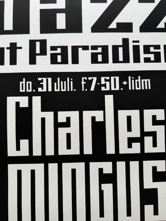 Image 1 of Jazz au Paradiso – Juillet 1975, Charles Mingus – Tirage d'époque, imprimé aux Pays-Bas