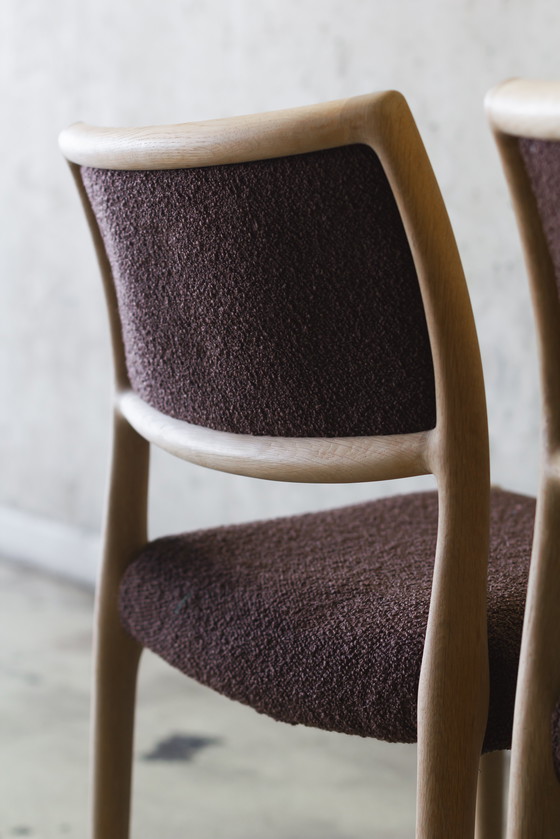 Image 1 of 4 sedie in rovere Niels Otto Møller modello 80