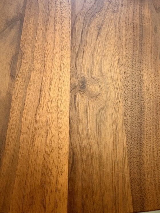 Image 1 of Table Mobitec, solid walnut