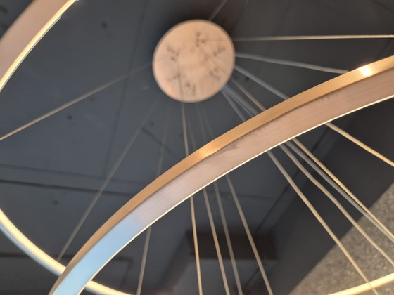 Maretti Pendant Lamp Luxury Rings - Bronze - 5 Rings on Ceiling Plate (photo 7 of 9)