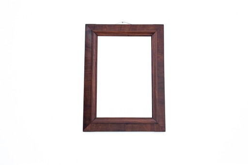 Mahogany mirror, Northern Europe, circa 1930.