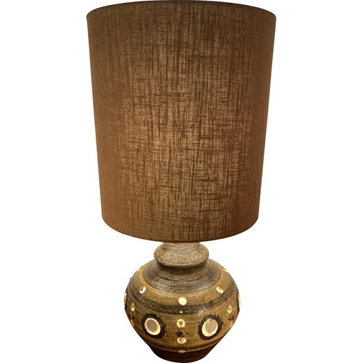 Vintage ceramic lamp by Georges Pelletier
