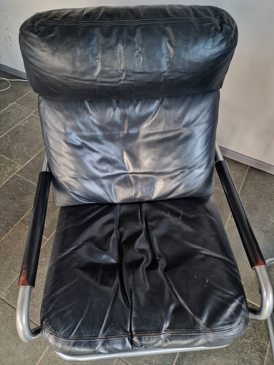 Image 1 of Twee originele Jan des Bouvrie “Oberman” fauteuils – tijdloos design