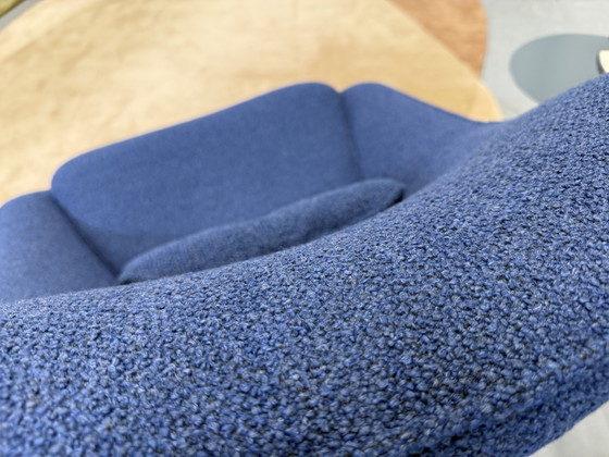 Image 1 of Pode Tresto Poltrona De Ploeg Monza tessuto Blu