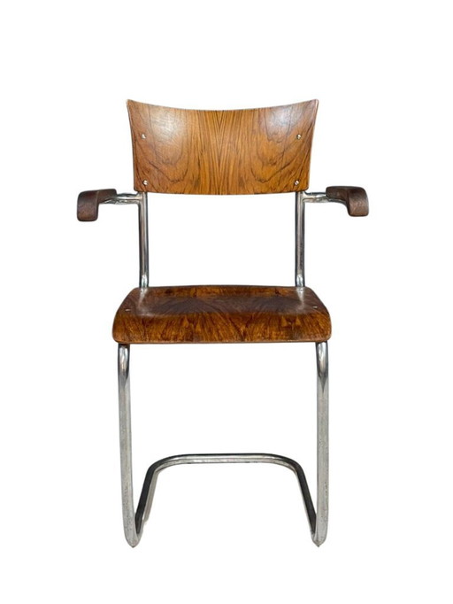 Vintage-Stuhl im Stil von Marcel Breuer, Tschechoslowakei, 1970er Jahre