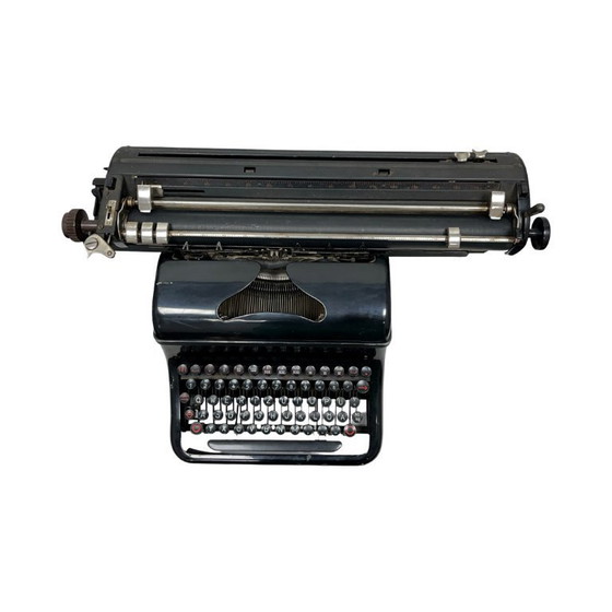 Image 1 of Antique Olympia M10 wide carriage typewriter from the 1930s/40s.
