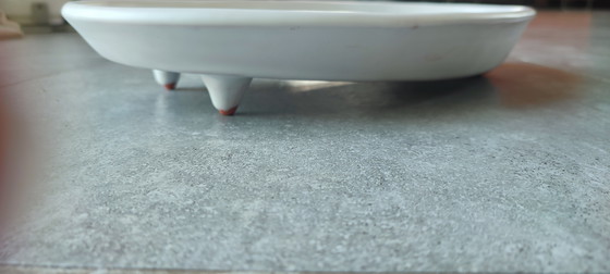 Image 1 of Vallauris ceramic asparagus dish