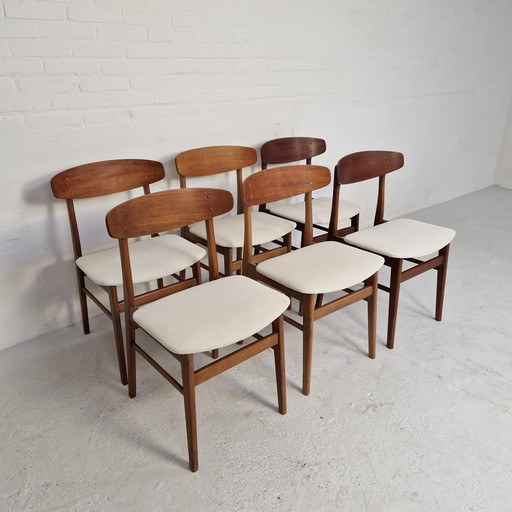 6 SAX Deens design eetkamerstoelen 