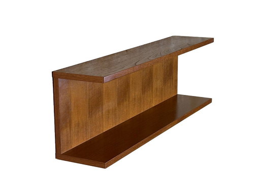 60s 70s Teak Shelf Wall Shelf Teak Wall Shelf Danish Design Denmark