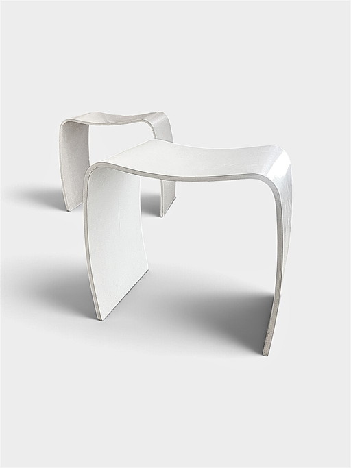 Paar Hocker “Jorgen Moller”, Dänemark 1970