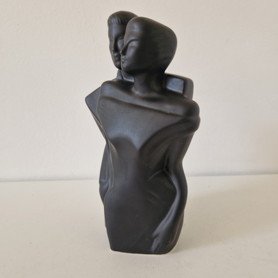 Image 1 of Jaren 80 Vintage Beeld Man Vrouw